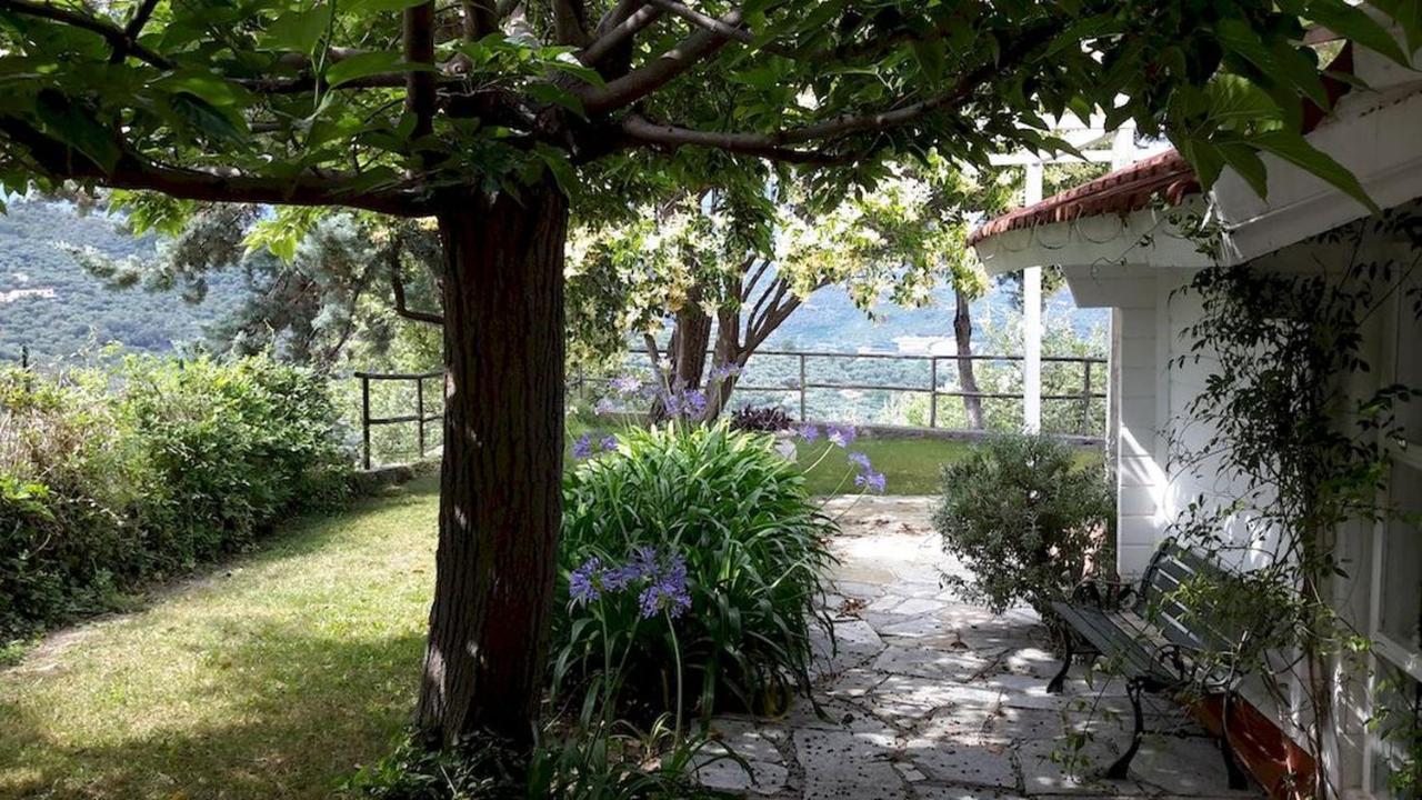 Deliziosa Casetta Con Dehor E Giardino Immersa Nel Verde Ligure Империа Екстериор снимка