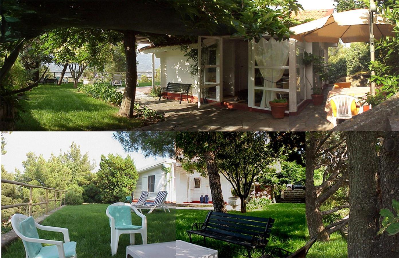 Deliziosa Casetta Con Dehor E Giardino Immersa Nel Verde Ligure Империа Екстериор снимка